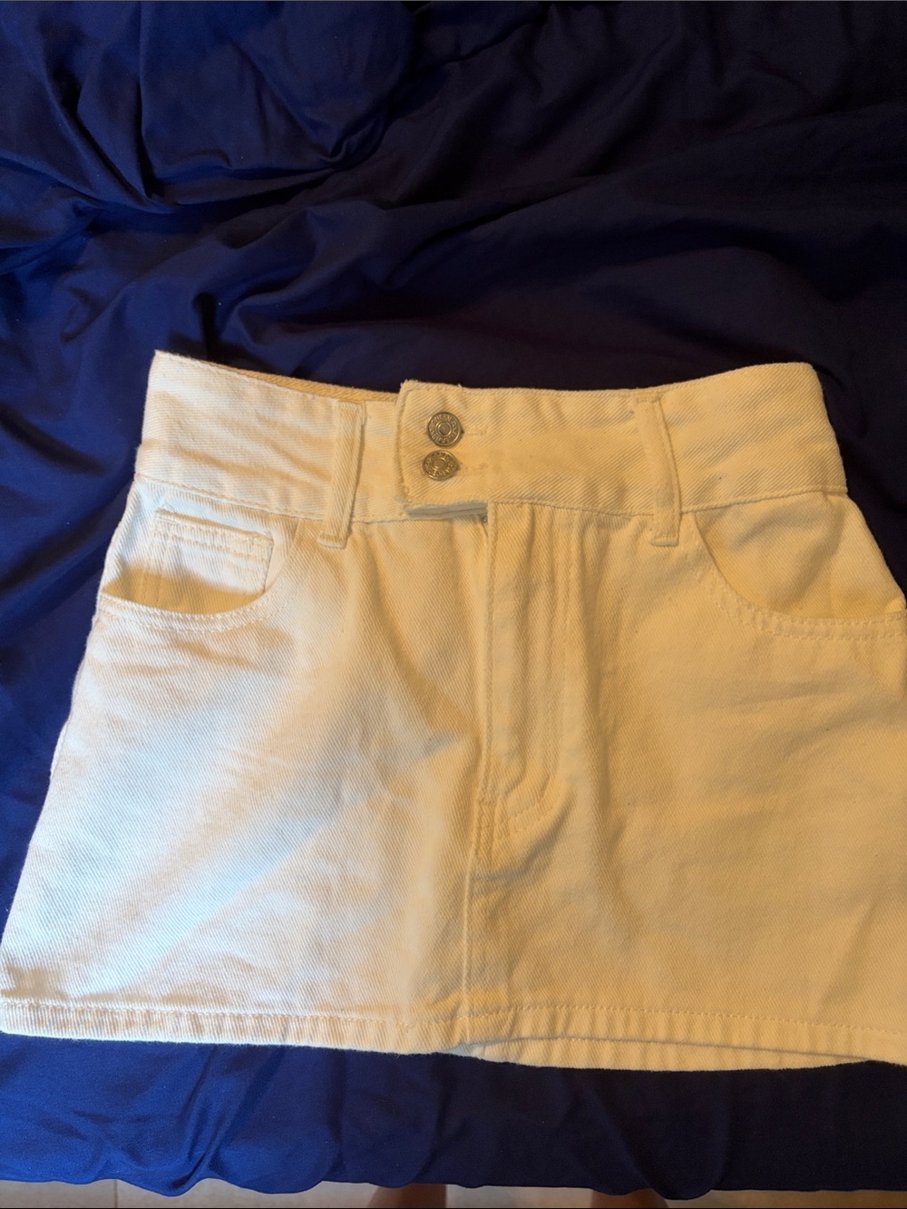 SHEIN White Mini Skirt